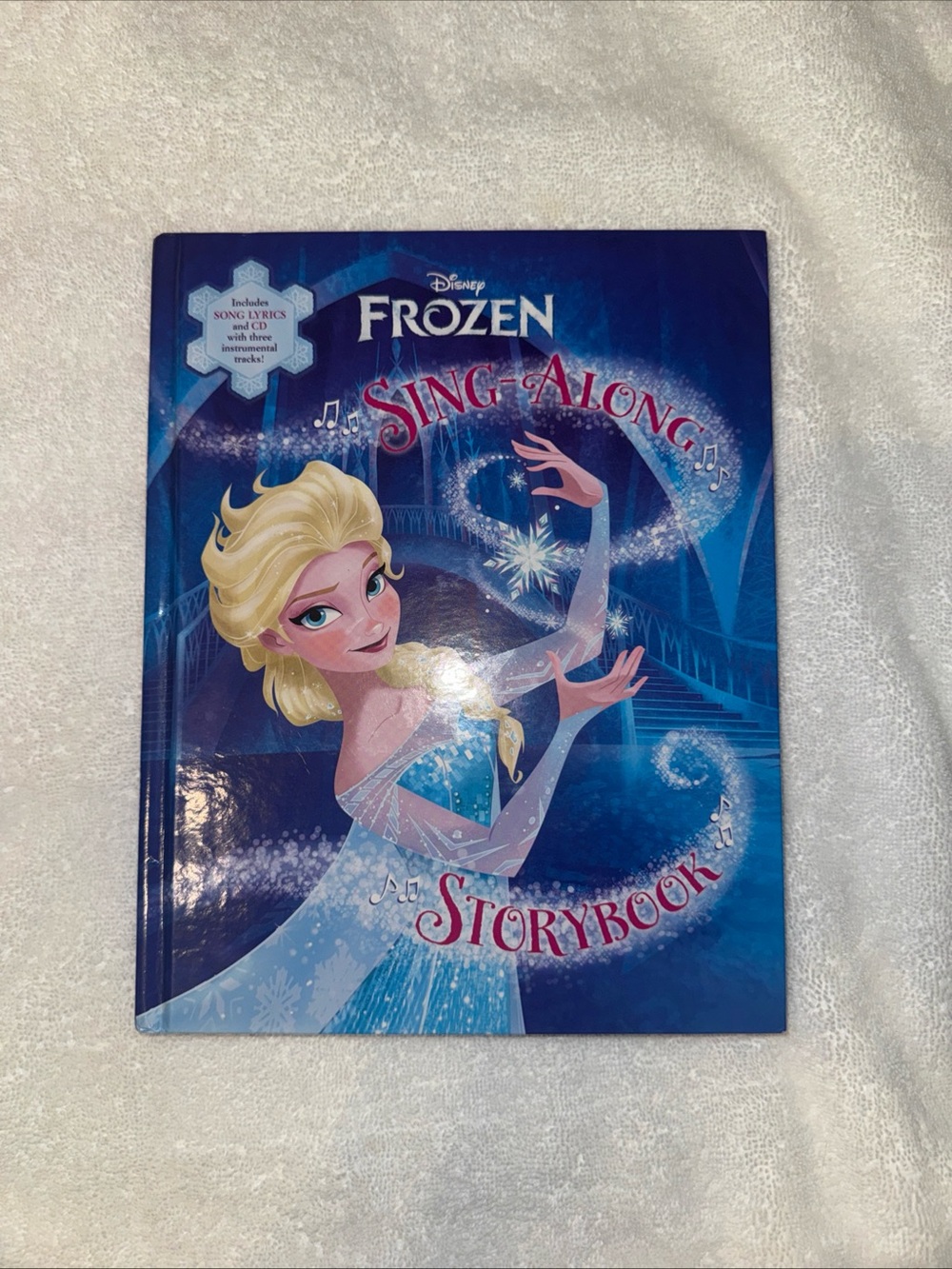Disney Frozen Sing-Along Storybook - Blue